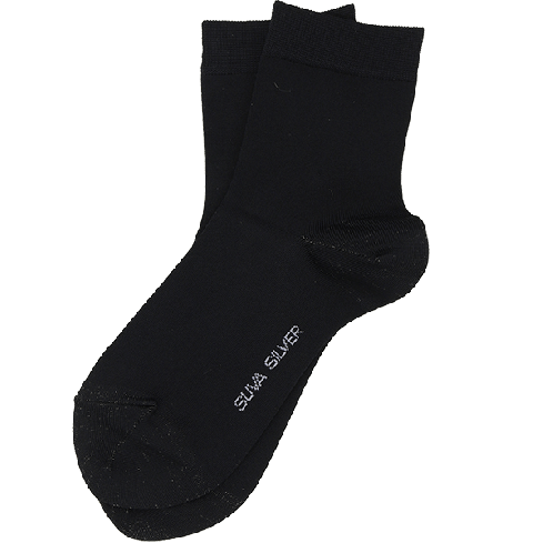 SUVA SILVER naisten antibakteeriset sukat hopealangalla mikrokuidusta