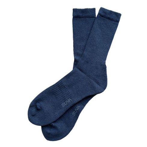 Käytetystä puuvillasta valmistetut miesten sukat froteepohjalla