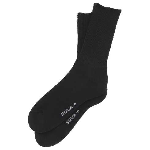 SUVA+ sokid pehme kummiga frotee tallaga diabeetikutele