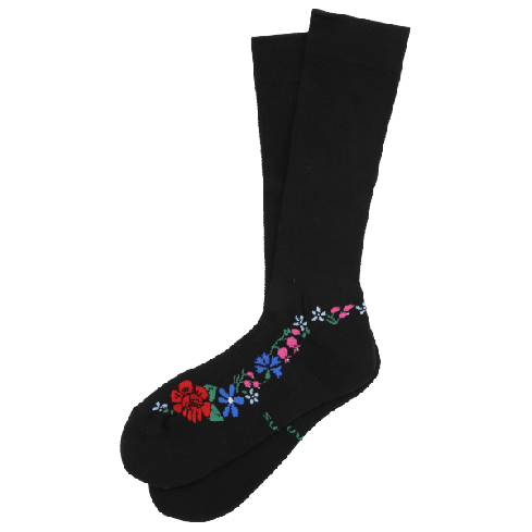 ETNO naisten polvisukat Muhu frotee tallalla