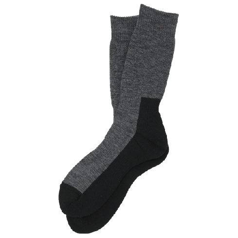 Merino wool terry sole socks for hiking