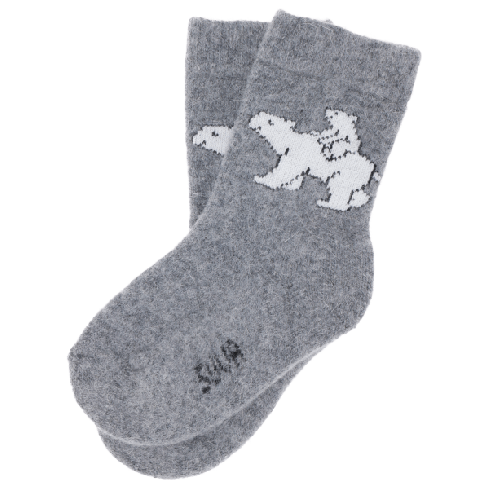 Angoravillaiset sukat froteepohjalla Karut