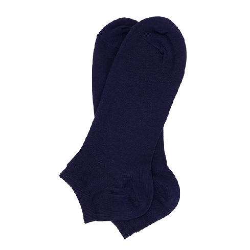 Low cut socks, dark purple