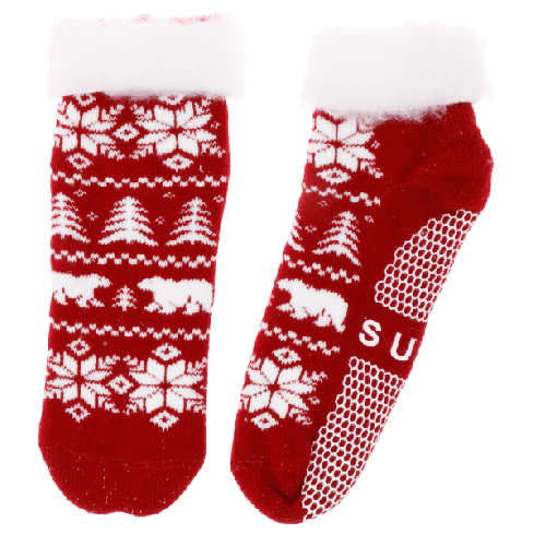 SUVA lämpimät naisten pörrösukat-liukumattomat