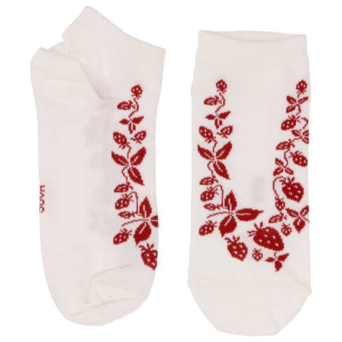 ETNO madalad naiste sokid Maasikad