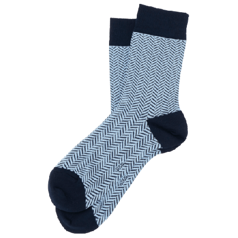 Miesten sukat Siksak-kuvio