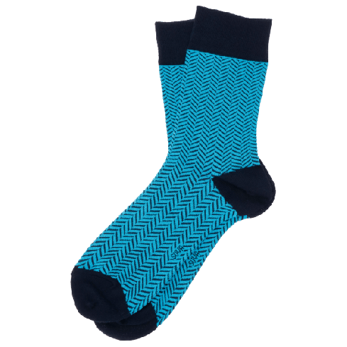 Miesten sukat Siksak-kuvio