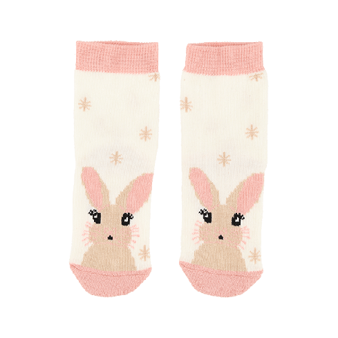 Lasten sukat froteepohjalla Jänku