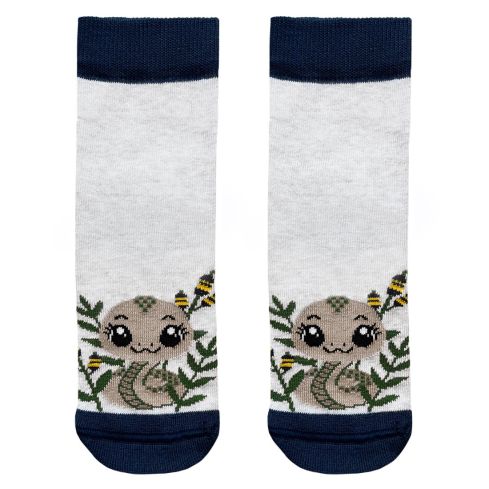 Maoga sokid lastele marmor hallid tumesinis kanna ja ninaga