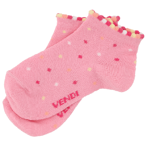 Pilkkukuosiset lasten sukat