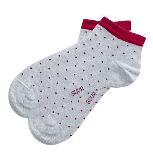 Helehallid sokid väikeste punaste täppidega