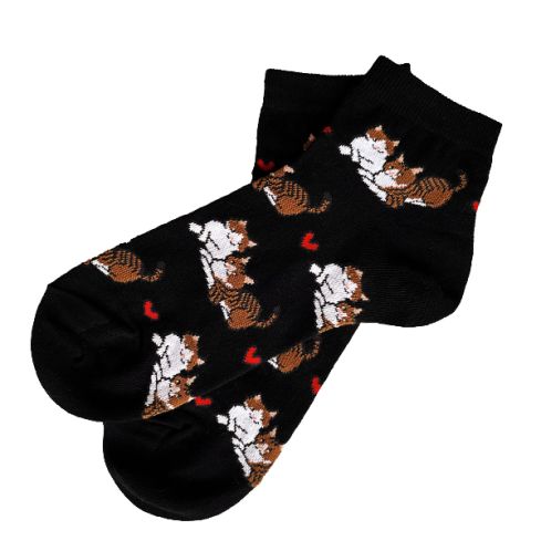 Naisten sukat - Kissat ja sydämet