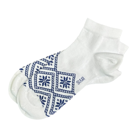 ETNO naiste sokid Setomaa Obinitsa mustriga