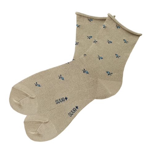 mustad sokid roosidega