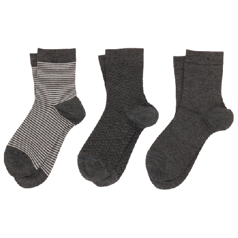 Modaalikuidusta sukat – 3 parin pakkaus