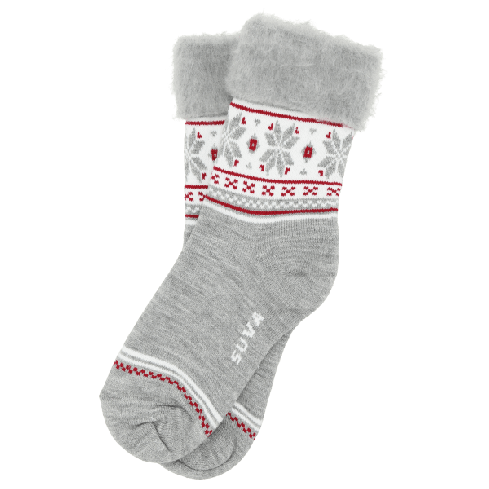 SUVA harjattuja sukkia "Kahdeksankannat"