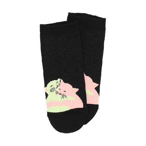 Matalat puuvillaiset naisten sukat Kisut