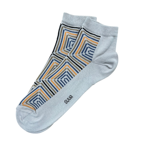 Madalad meeste sokid Seto mustriga