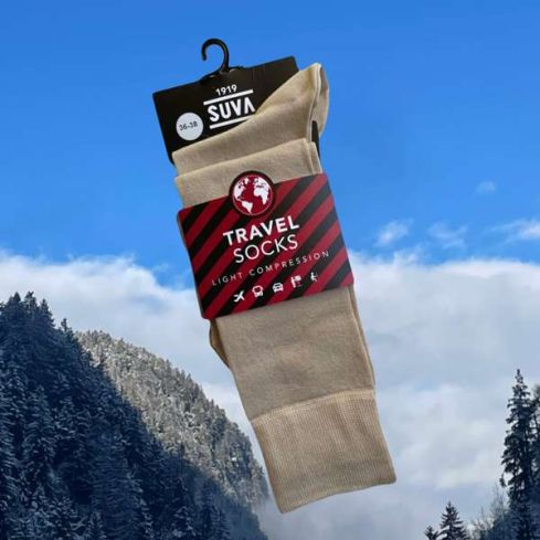 SUVA Travel matkustusvartalosukat