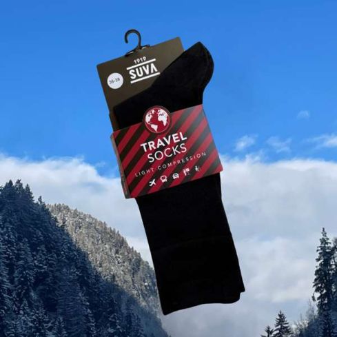 SUVA Travel matkustusvartalosukat