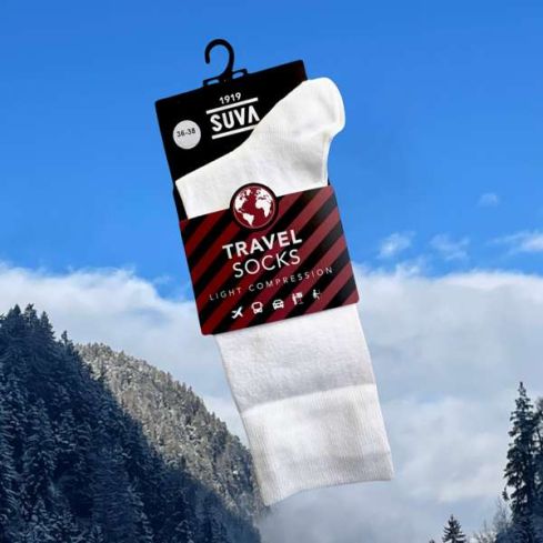 SUVA Travel matkustusvartalosukat